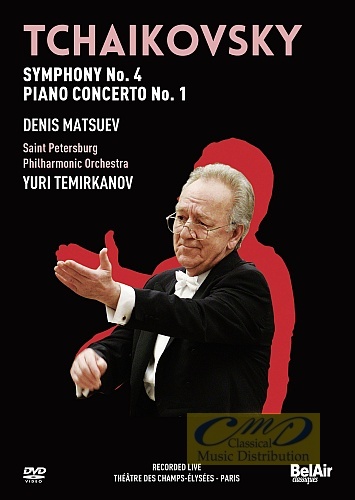 Tchaikovsky: Symphony 4, Piano Concerto nr 1